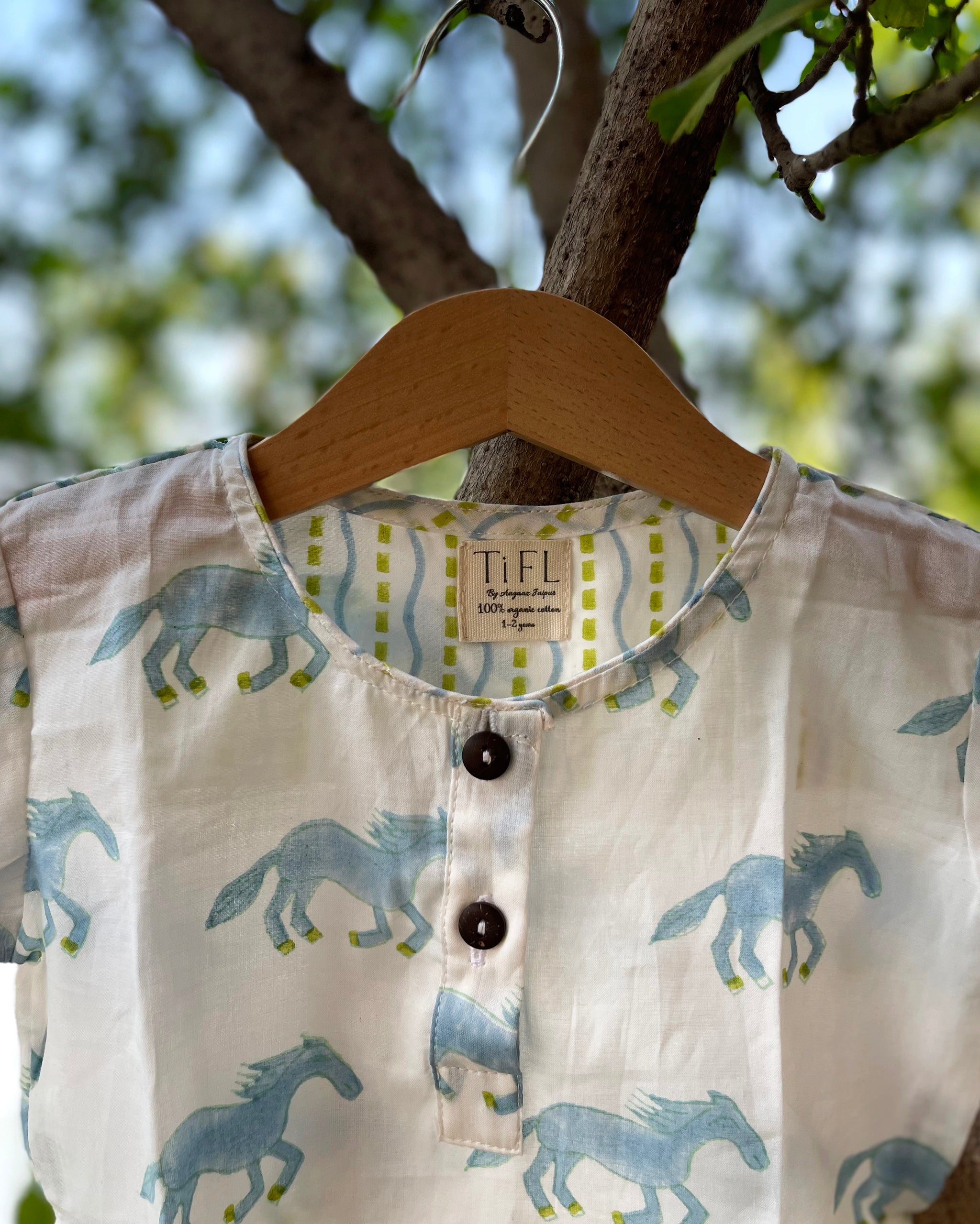 Casual kid wear with Dynamic Horse Print